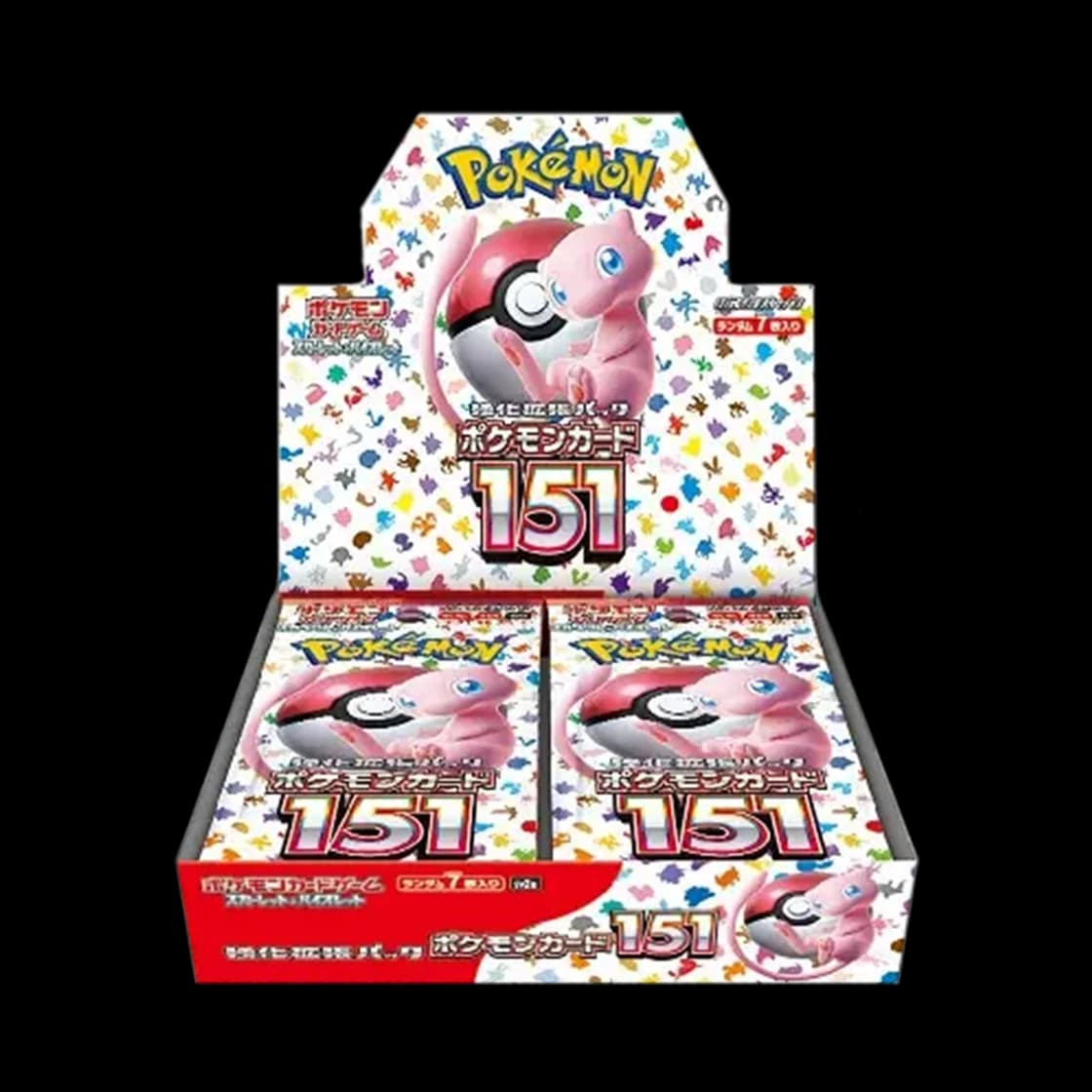 [JP] 스칼렛 & 바이올렛 강화 확장팩 포켓몬카드 151 박스
